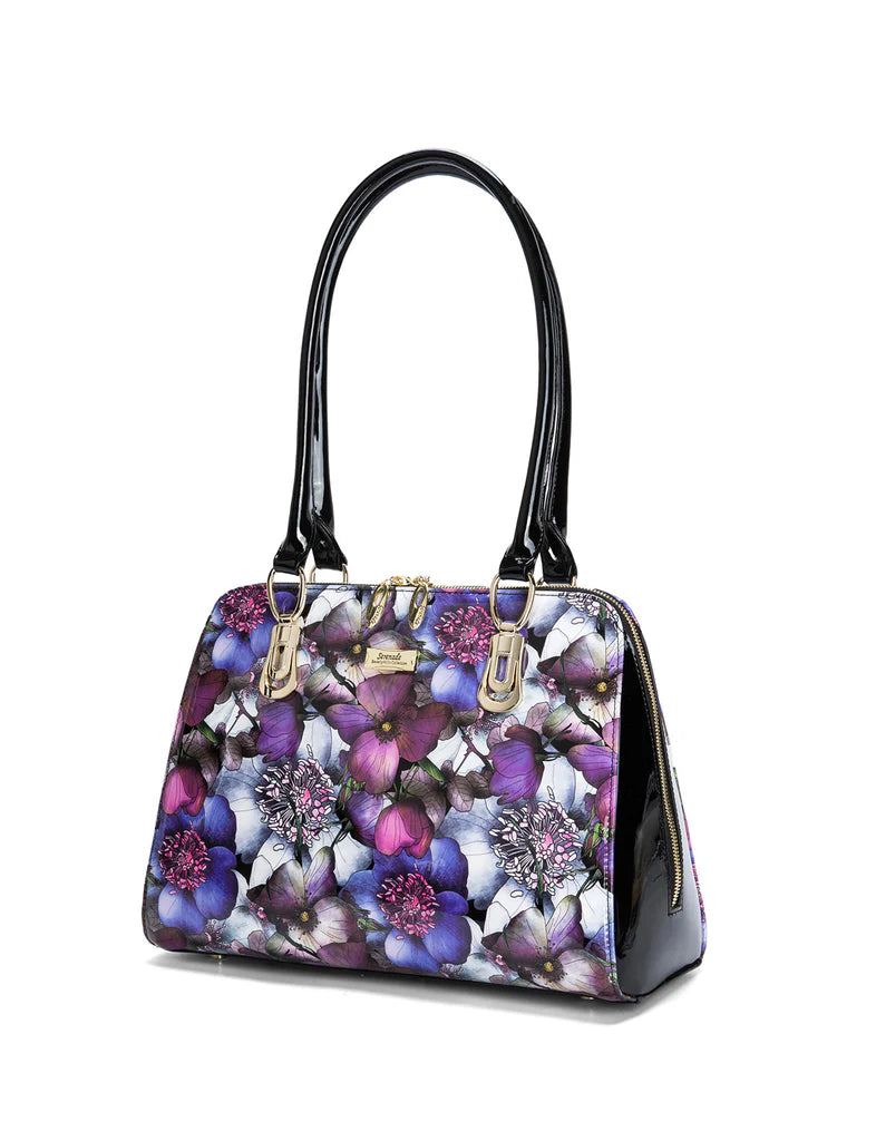 Serenade - SF10-7573 Petula Large Patent leather handbag