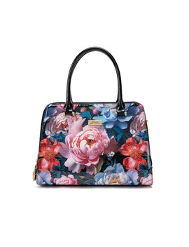 Serenade - SF14-0343 Marguerite Grip Handle Leather Bag - 0