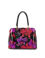 Serenade - SF15-8137 Orchid Triple Compartment Leather Bag