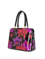 Serenade - SF15-8137 Orchid Triple Compartment Leather Bag