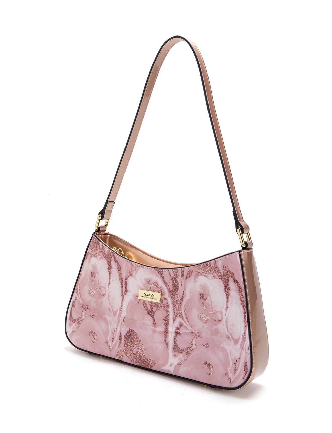 Serenade - SF17-0822 Zahira Patent Leather Bag With RFID - 0