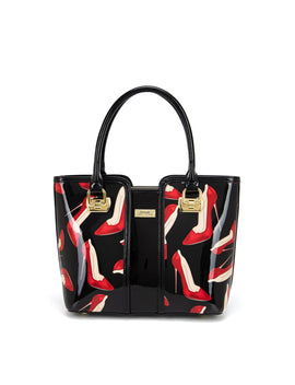 Serenade - SF19-0292 Stiletto Grip Handle Leather Bag - 0