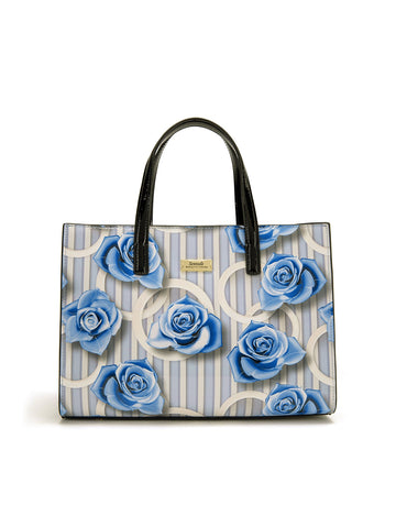 Serenade - SF22-0821 Annabelle Patent Leather Grip Handle Bag - 0