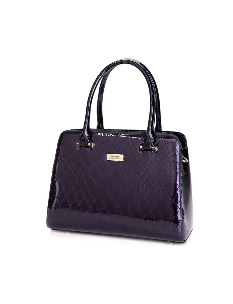 Serenade - SF27-0343 YOLANDA GRIP HANDLE LEATHER BAG