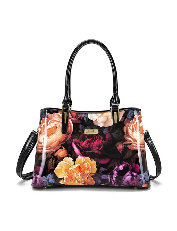 Serenade SF28-0378 - Harriet Grip Handle Leather Bag