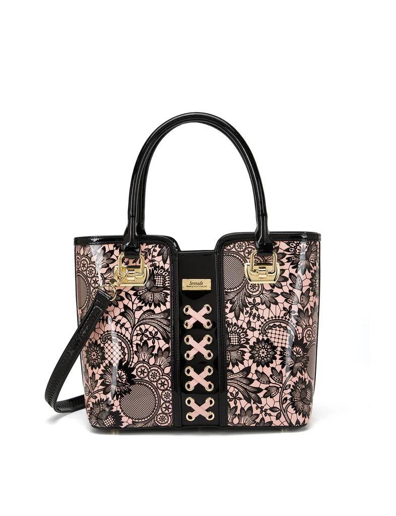Serenade - SF32-0292 Corsette Med Grip Handle Leather Bag