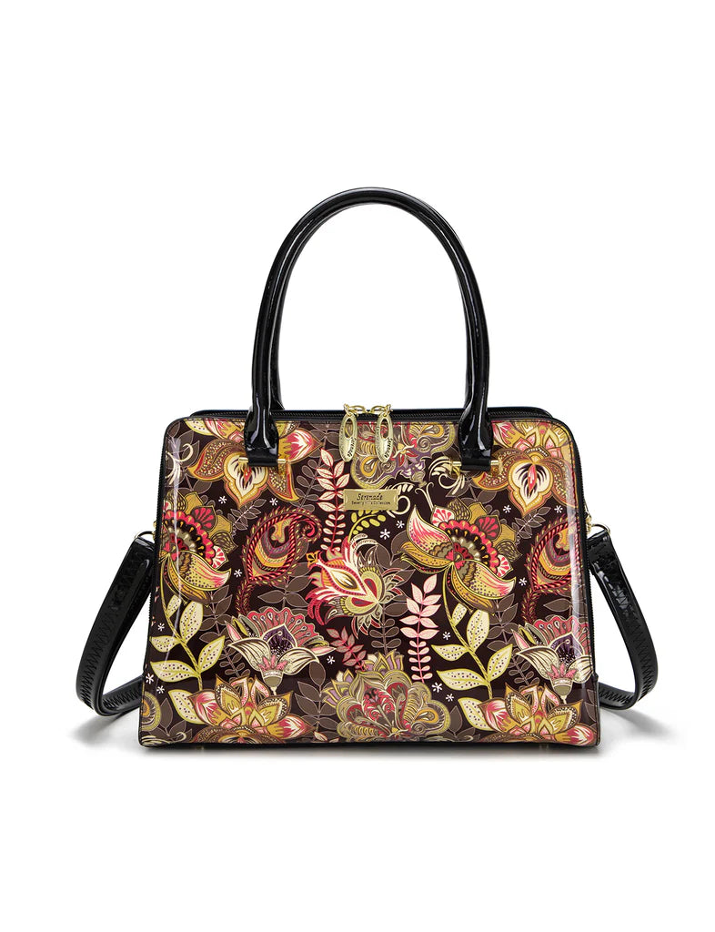 Serenade - SF36-0343 Pavani Grip Handle Leather Bag