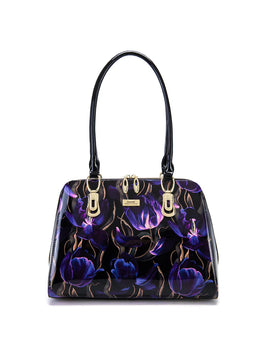 Serenade - SF37-7573 LISSE LGE PATENT LEATHER HANDBAG