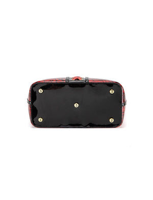 Serenade - SF38-0292 Rose Buds Medium Grip Handle Leather Bag (SP)