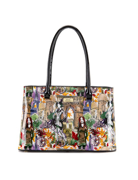 Serenade - SF42-7985 Parisian Patent Leather shoulder bag - Paris