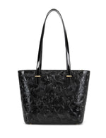 Serenade - SF45-0817 AMIRA Large Leather Tote bag - Black