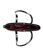 Serenade - SF45-0817 AMIRA Large Leather Tote bag - Black