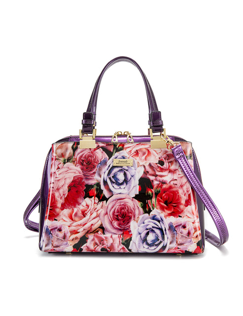 Serenade - SF47-0450 Rosemarie Grip Handle Leather Bag