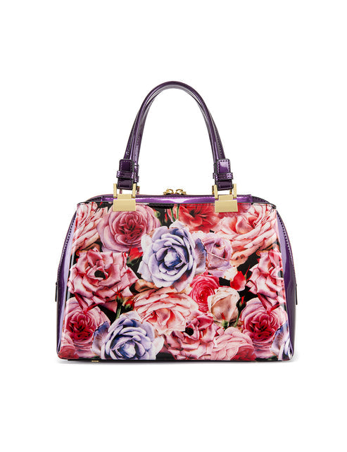 Serenade - SF47-0450 Rosemarie Grip Handle Leather Bag