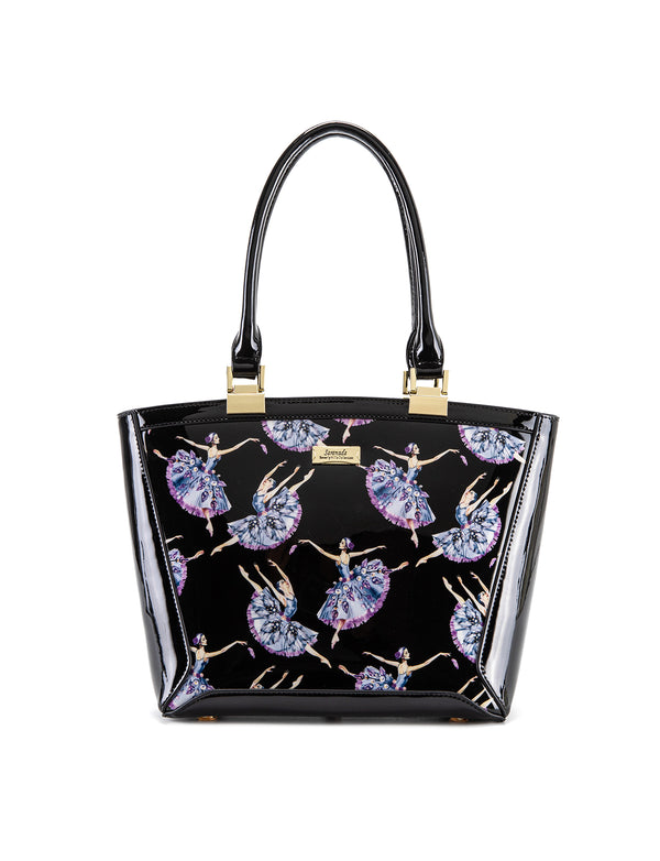 Serenade - SF48-0215 Ballerina Patent Leather Handbag