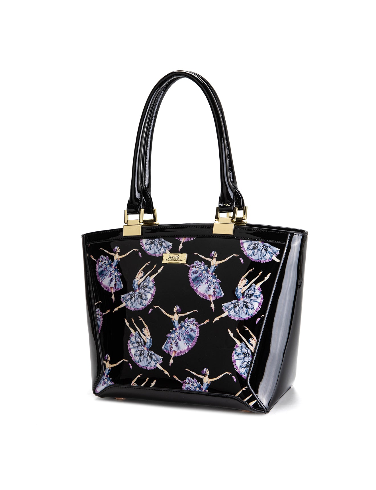 Serenade - SF48-0215 Ballerina Patent Leather handbag -