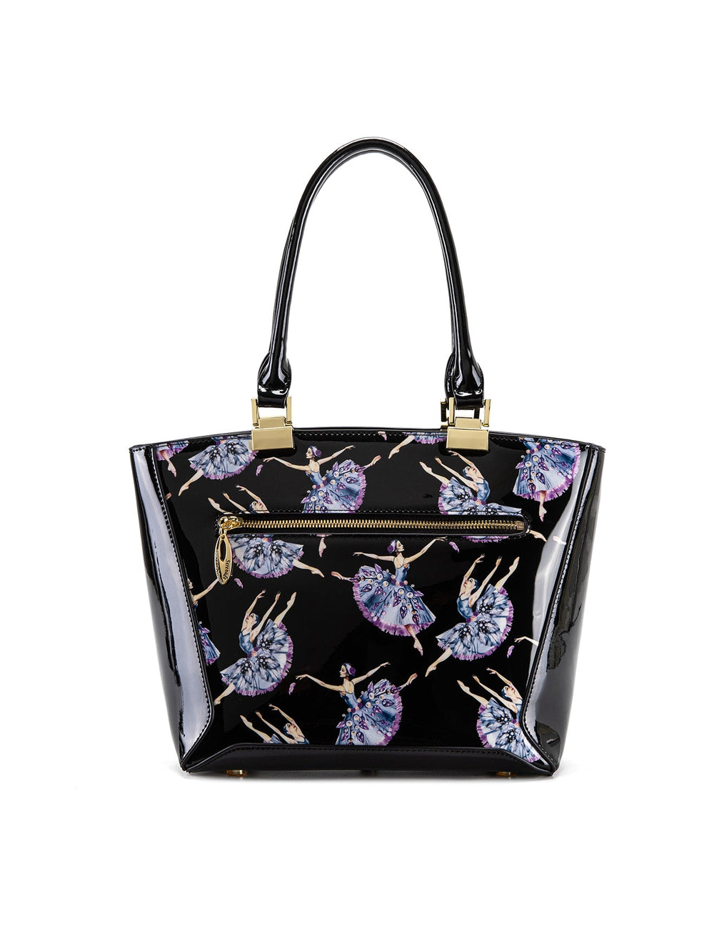 Serenade - SF48-0215 Ballerina Patent Leather Handbag