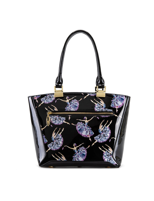 Serenade - SF48-0215 Ballerina Patent Leather Handbag