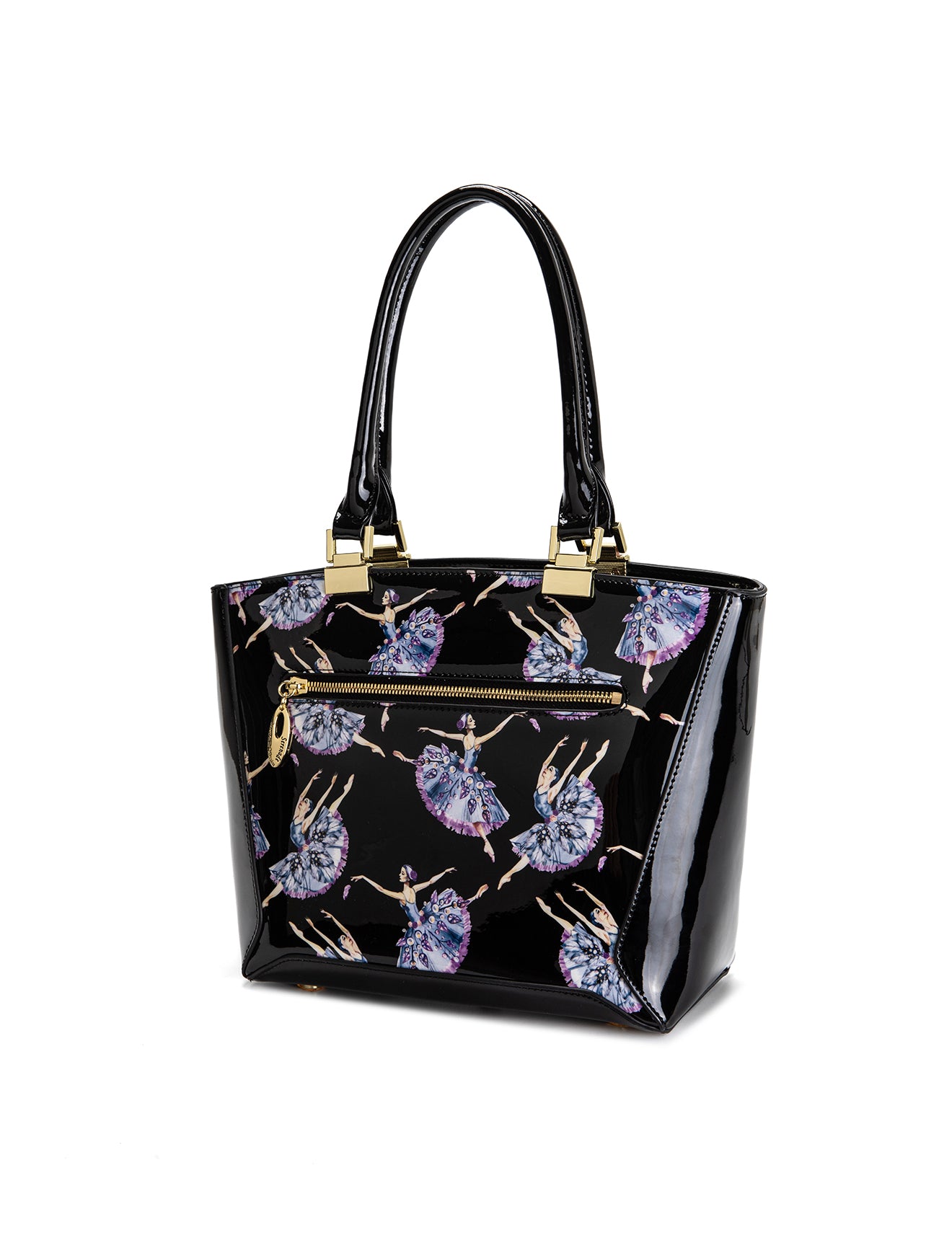 Serenade - SF48-0215 Ballerina Patent Leather handbag -