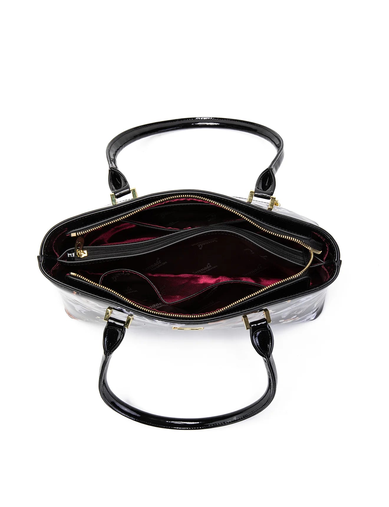 Serenade - SF50-7985 PAWTY Leather Tote - Doggies