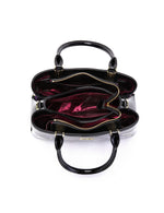 Serenade - SF51-0378 Dizzy Lizzy Grip Handle leather - Black Floral