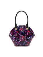 Serenade - SF53-9275 AMETHYST Rose leather bowling bag