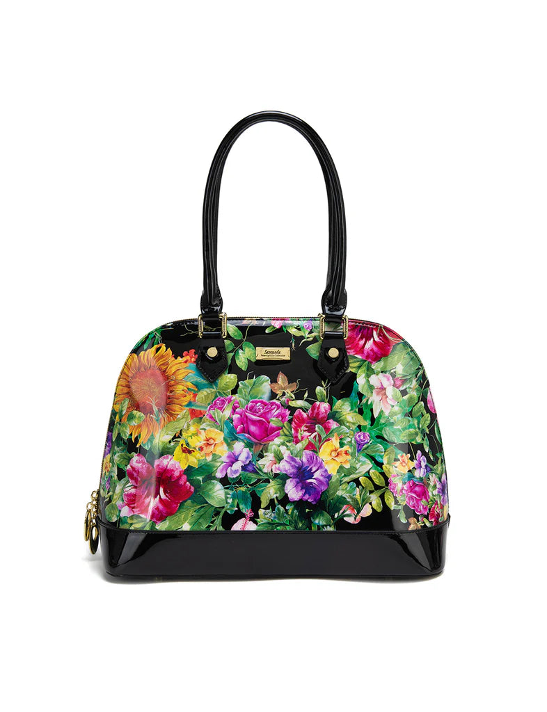 Serenade - SF8-6801 Lauren Dome Patent Leather handbag