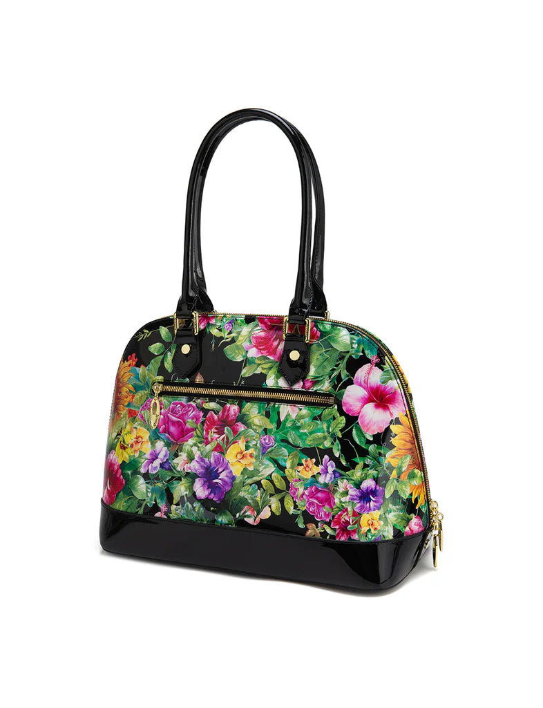 Serenade - SF8-6801 Lauren Dome Patent Leather handbag