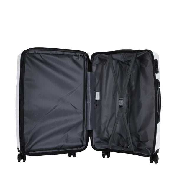 Swiss Equipe - Medium Spinner suitecase - White