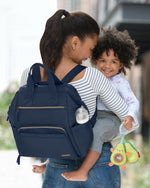 Skip Hop - Main Frame Wide Open Backpack - Navy