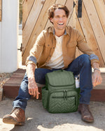 Skip Hop - Forma Nappy Backpack - Dark Sage