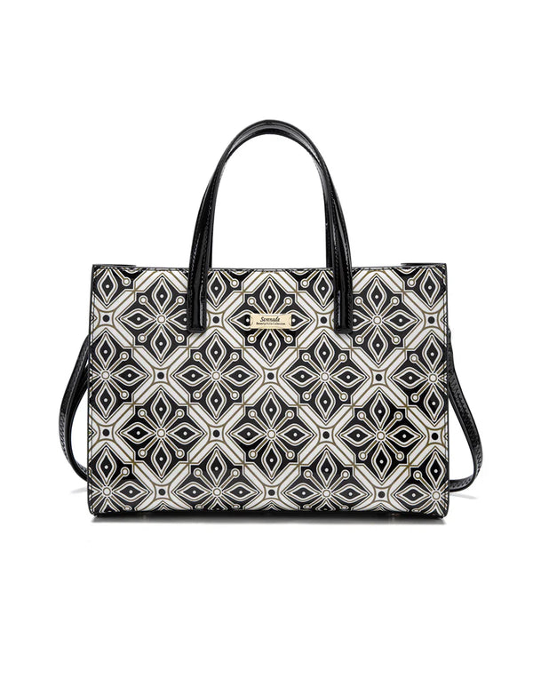 Serenade - SN51-0821 Valentina Patent Leather Handbag