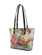 Serenade - SN81-0817 Fiore Large Leather tote - Floral