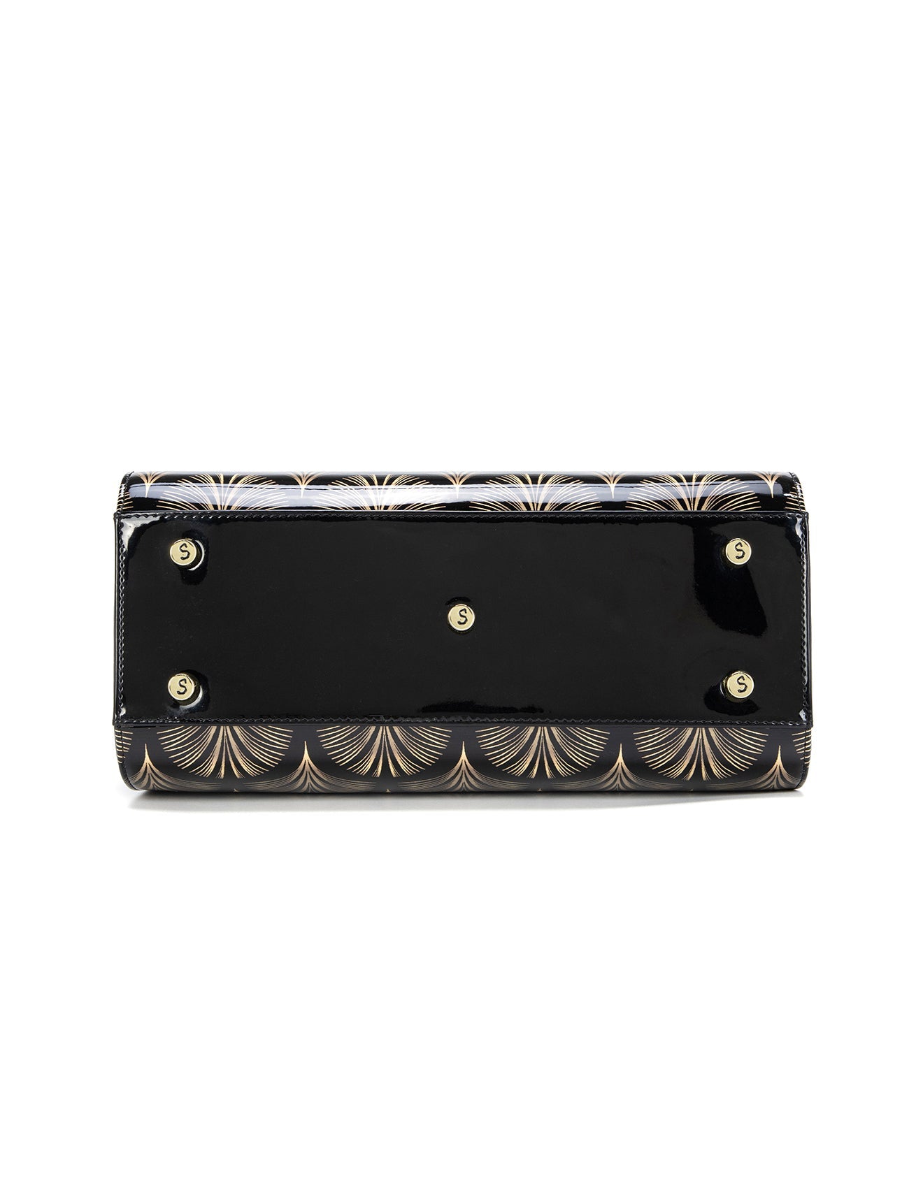 Serenade - SN83-0628 VENICE Grip Handle Leather - Black/Gold