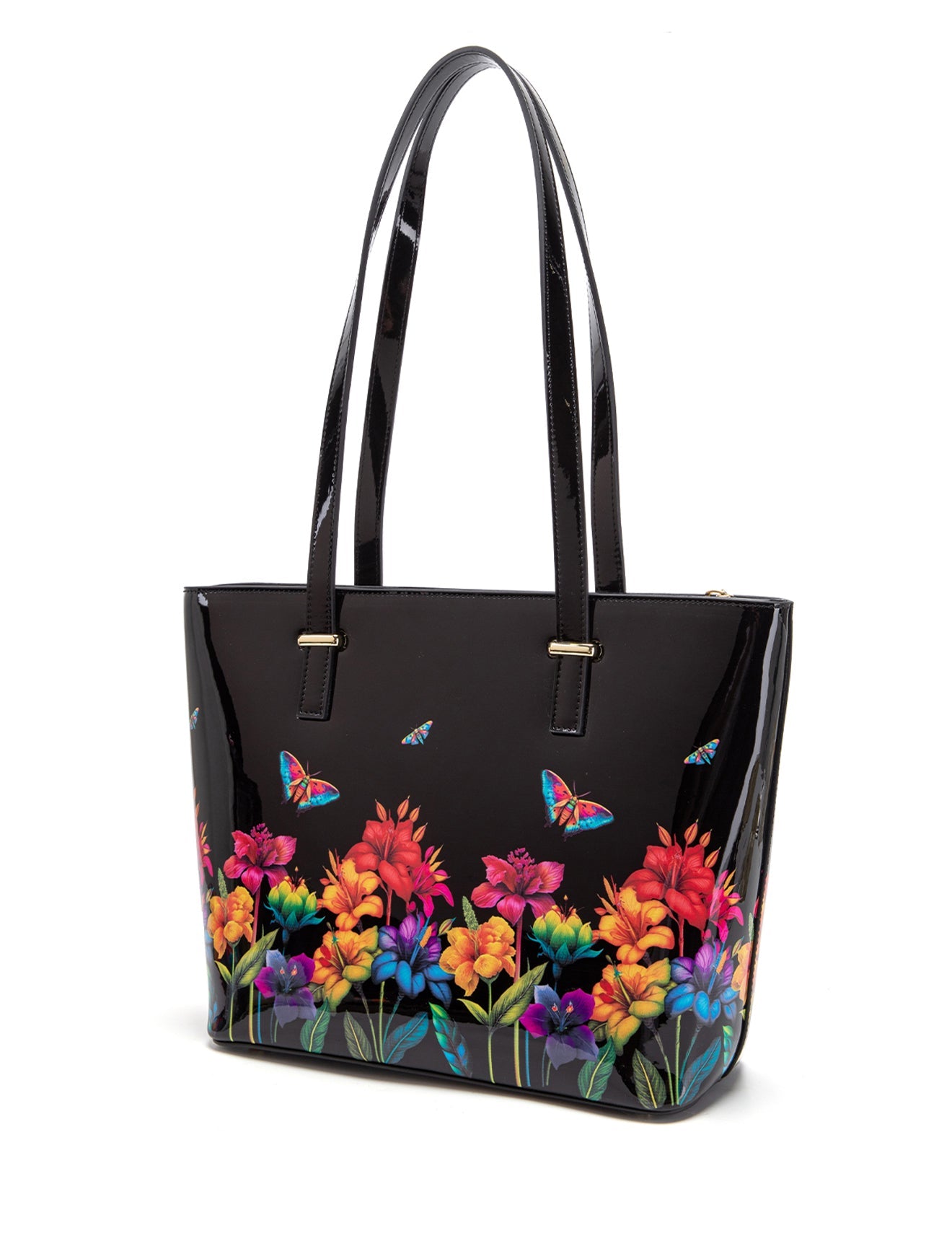 Serenade - SN84-0817 Mila Large Leather Tote Bag