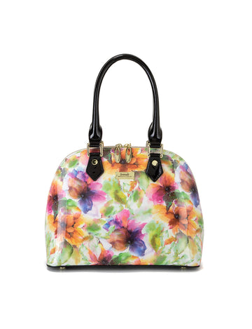 Serenade - SN89-0671 Amelia dome patent leather - Floral - 0