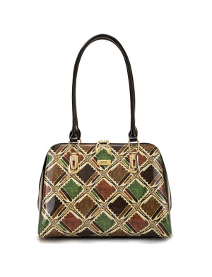Serenade - SN90-7573 Verona Patent Leather Handbag