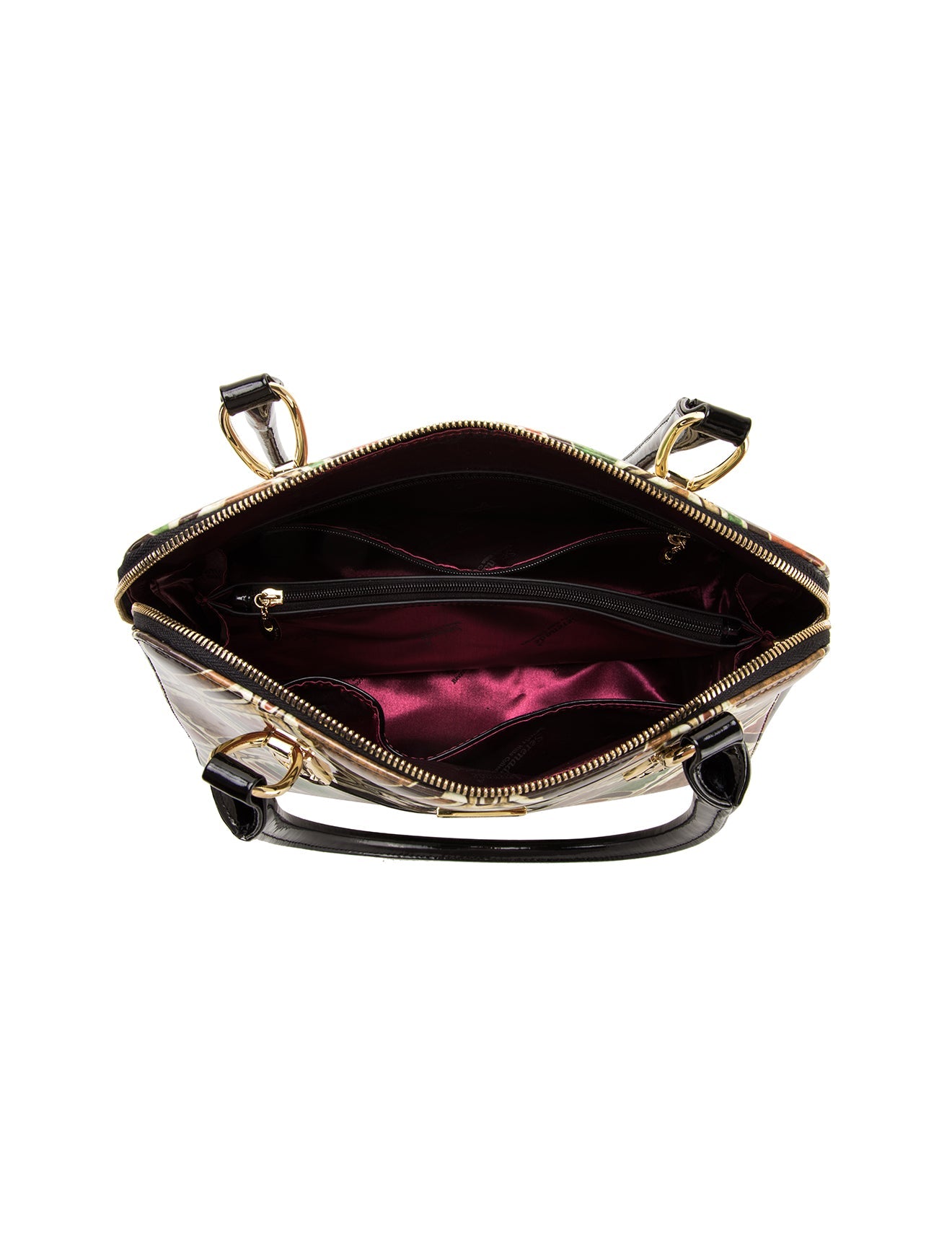 Serenade - SN90-7573 Verona Patent leather handbag -