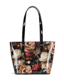 Serenade - SN97-0817 Elisabetta Large Leather tote - Floral
