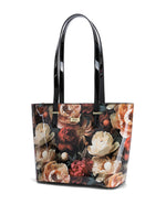 Serenade - Elisabetta Large Leather tote - Floral