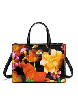 Serenade - SN99-0821 Cordelia Patent Grip leather bag