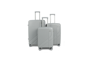 SwissTech Air-Tech 3 Piece Luggage Package - Grey