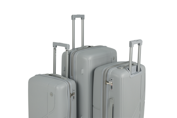 SwissTech Air-Tech 3 Piece Luggage Package - Grey