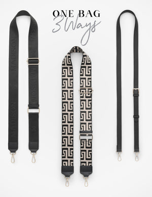 Monica Crossbody Bag & 3 Straps - One Bag 3 Ways