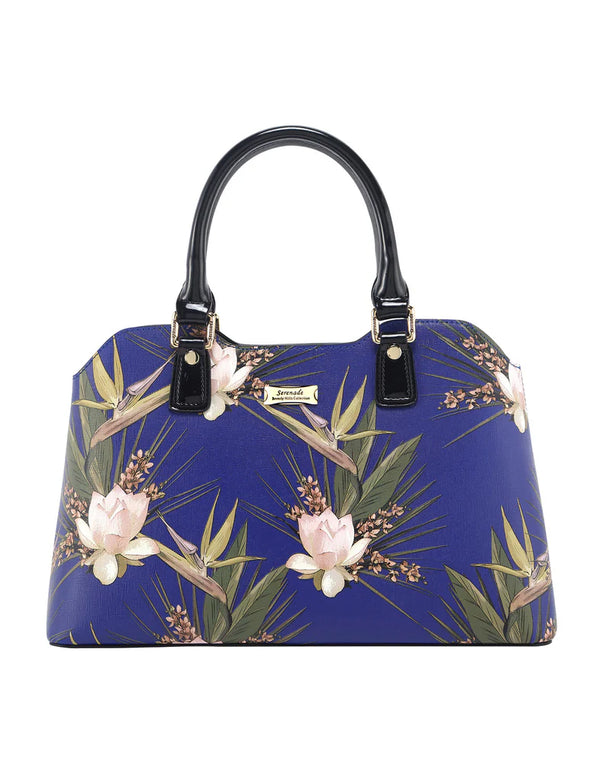 Serenade - SV91-0283 Blue Paradise Med Leather Bag