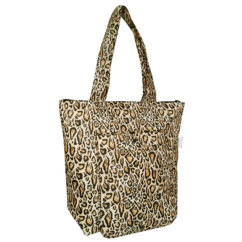 Sachi - Insulated Market Tote - Leopard