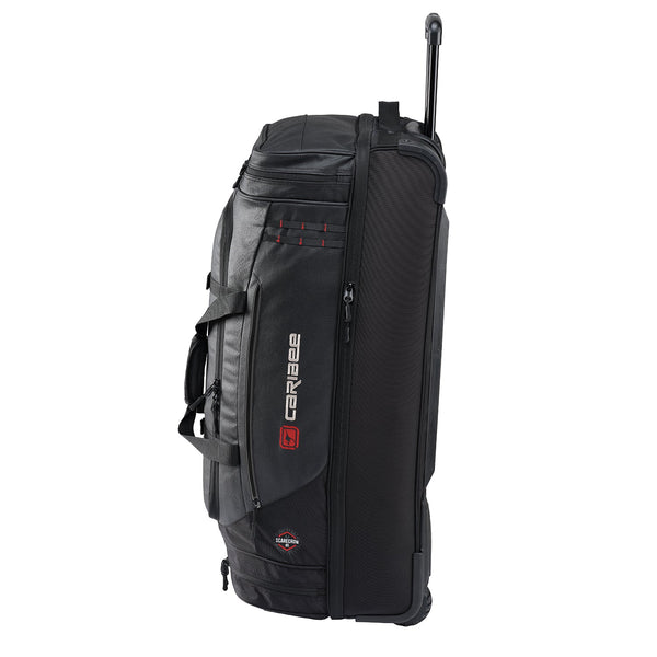 Caribee - 5735 100Lt - Dx 85cm V2 Scarecrow Duffle On Wheels- Black