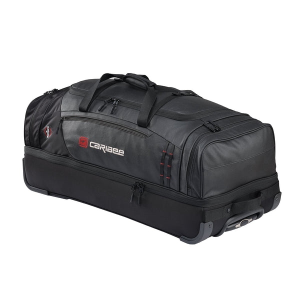 Caribee - 5735 100Lt - Dx 85cm V2 Scarecrow Duffle On Wheels- Black