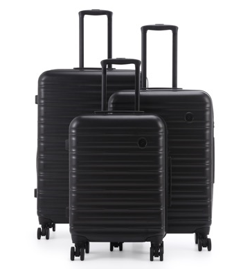 Paklite - PA55 PILOT 3pce Luggage Set - Black