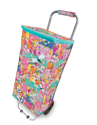 Insulated Shopping Cart - Wildflower Patch